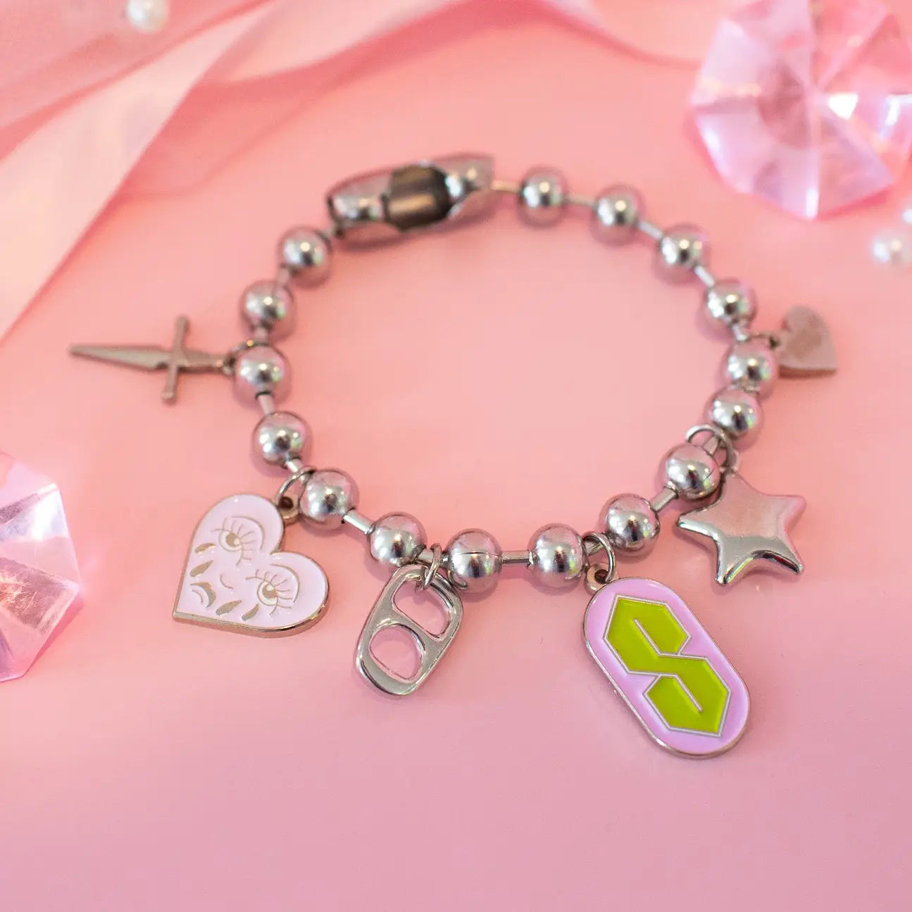 Star Girl Charm Bracelet