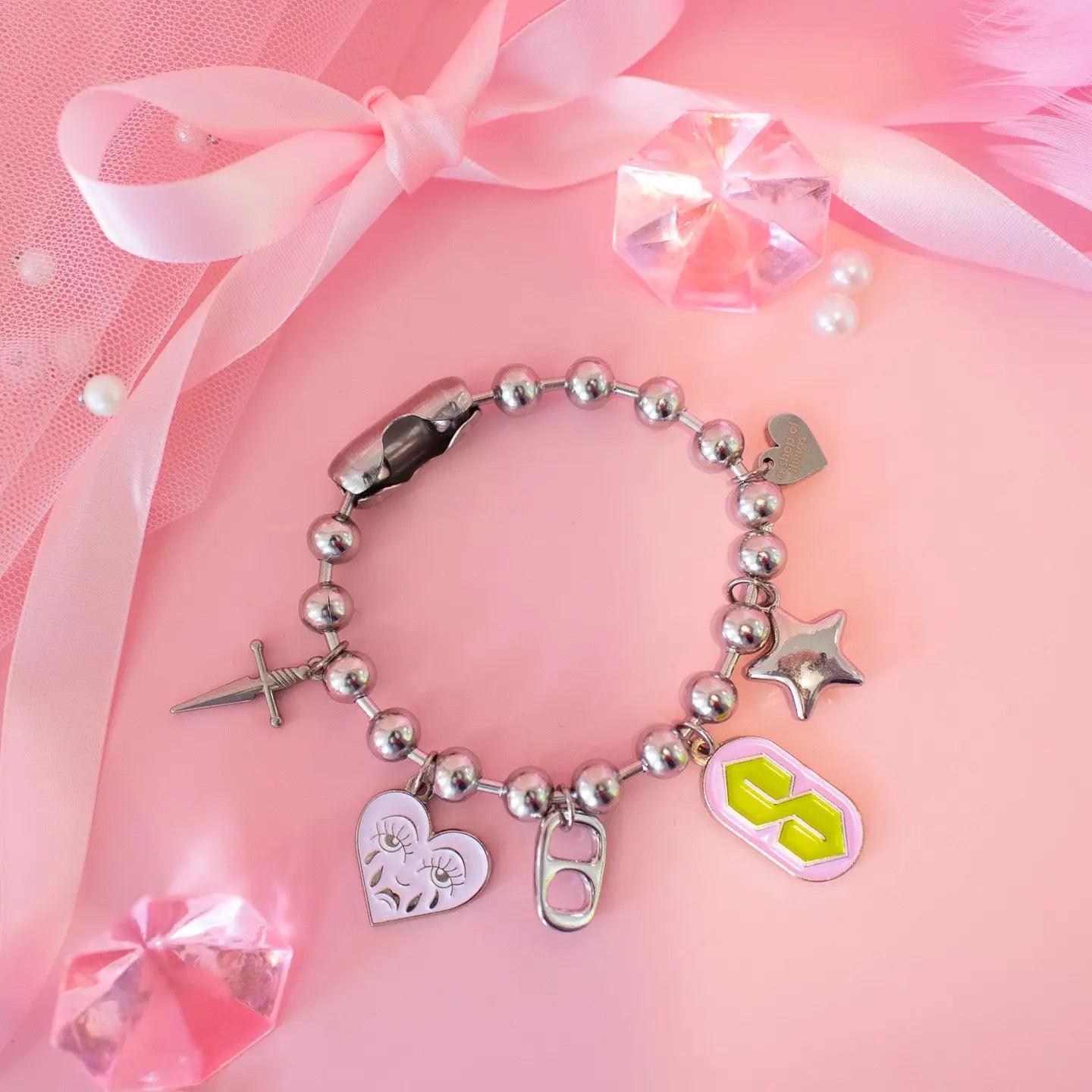 Star Girl Charm Bracelet