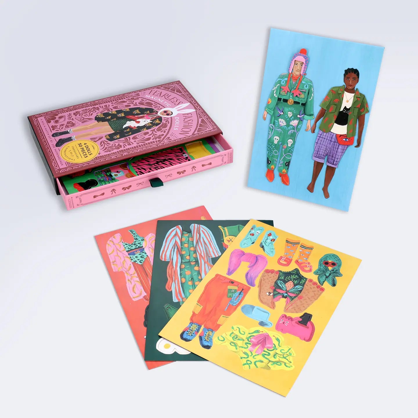 Fearless Fashion Magnetic Dolls