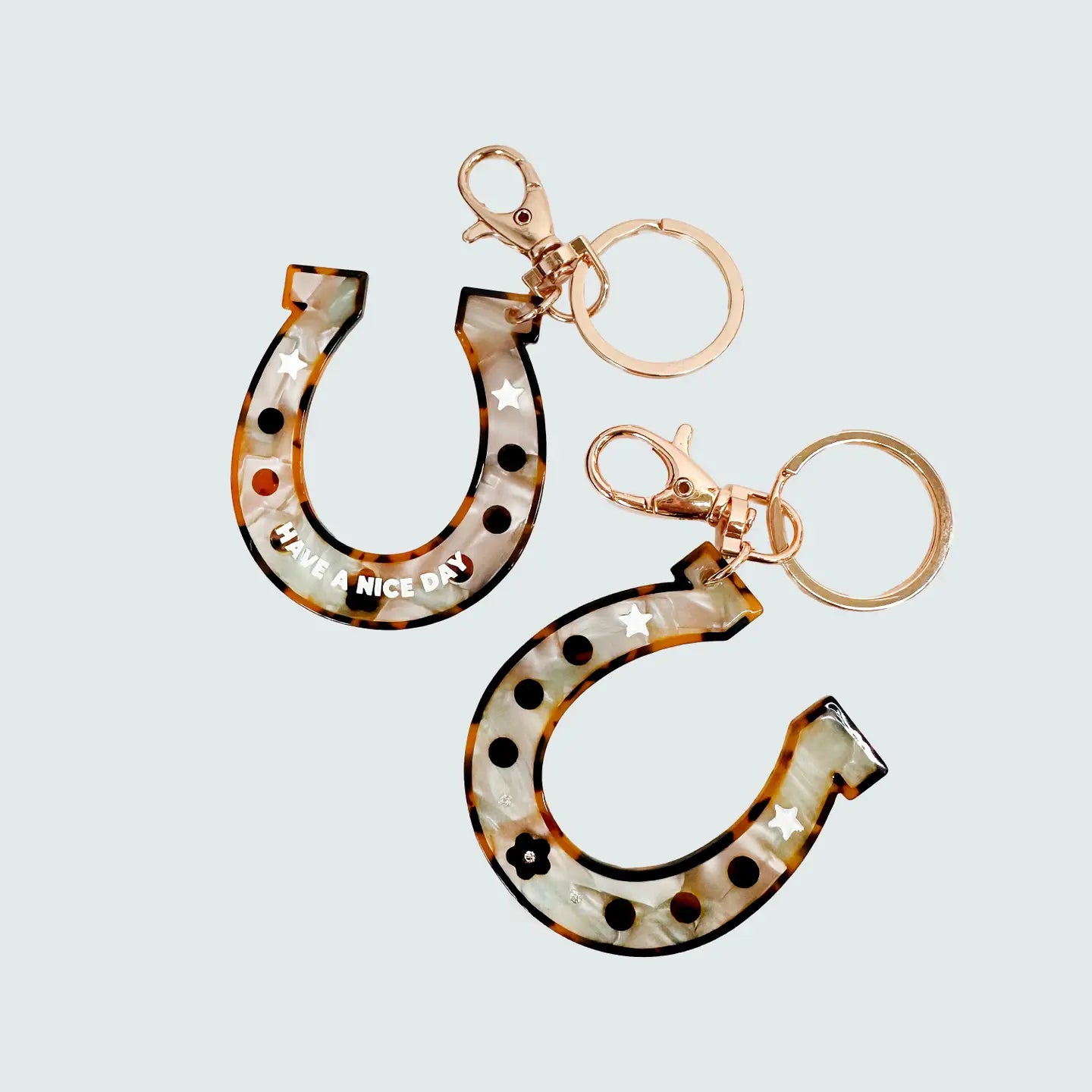 Horseshoe Acrylic Keychain
