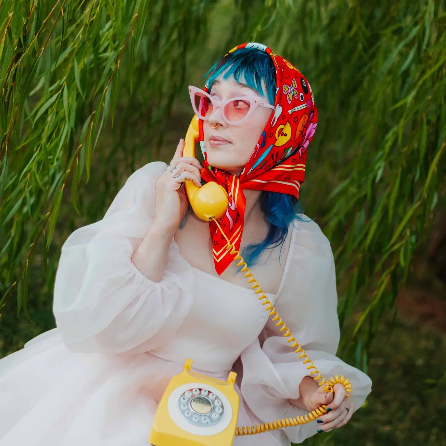 Trinket Treasures Silk Scarf