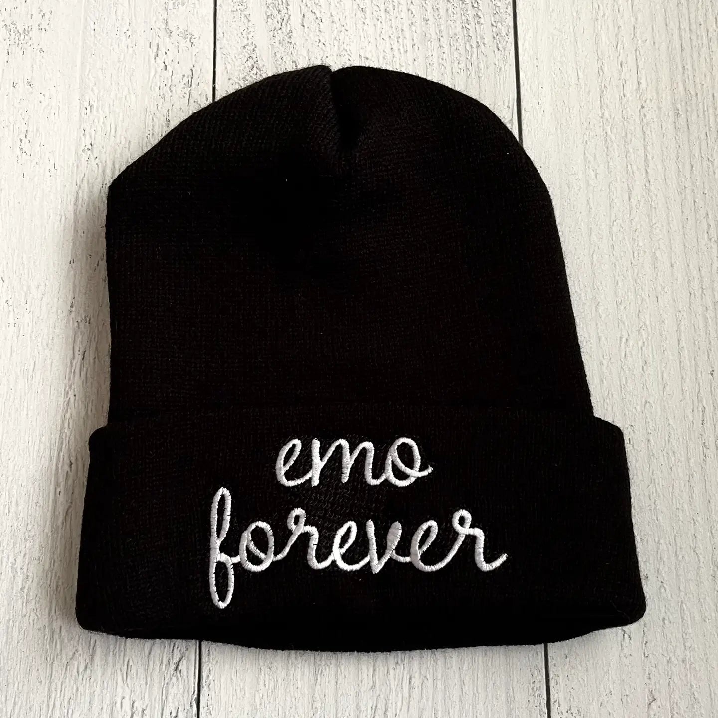 Emo Forever Knit Beanie