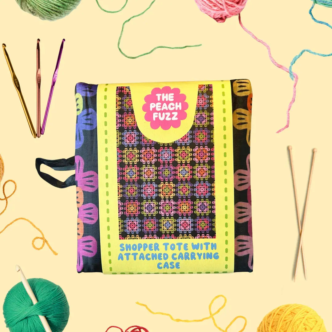 Granny Square Reusable Tote