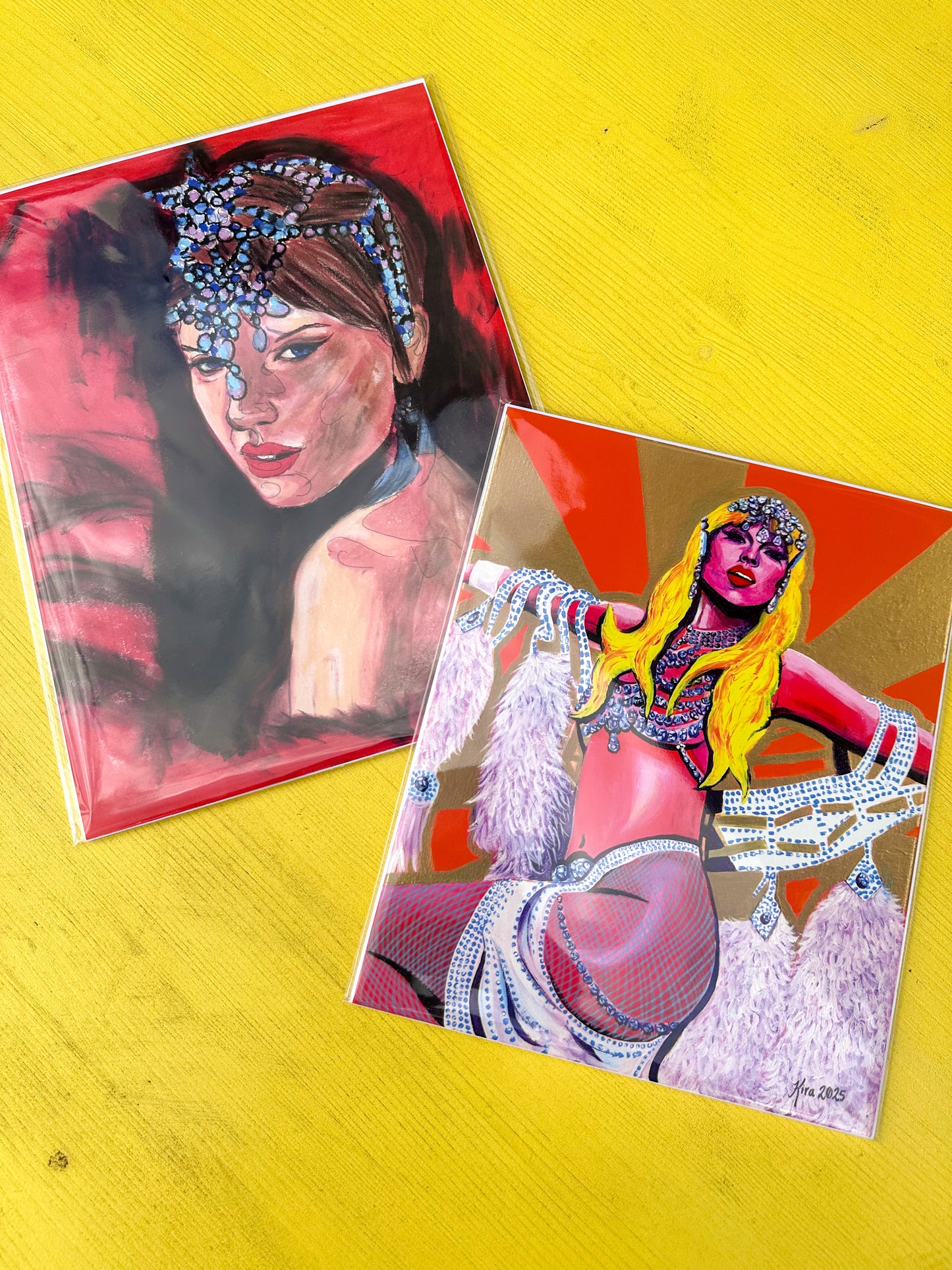 Life Of A Showgirl Taylor Print No. 1 - 9x12