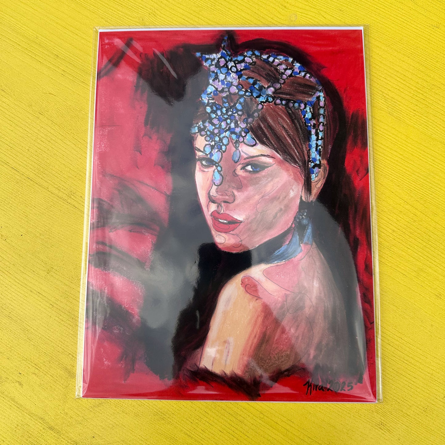 Life Of A Showgirl Taylor Print No. 1 - 9x12