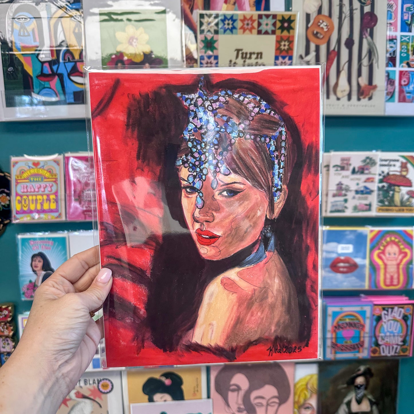 Life Of A Showgirl Taylor Print No. 1 - 9x12