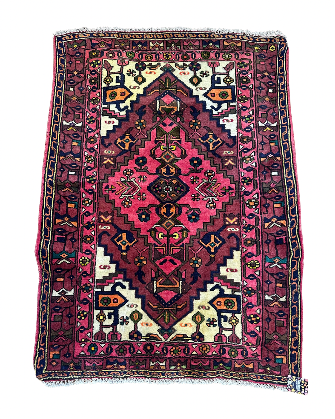 Turkish Wool Rug - 4.4FT x 3.2FT
