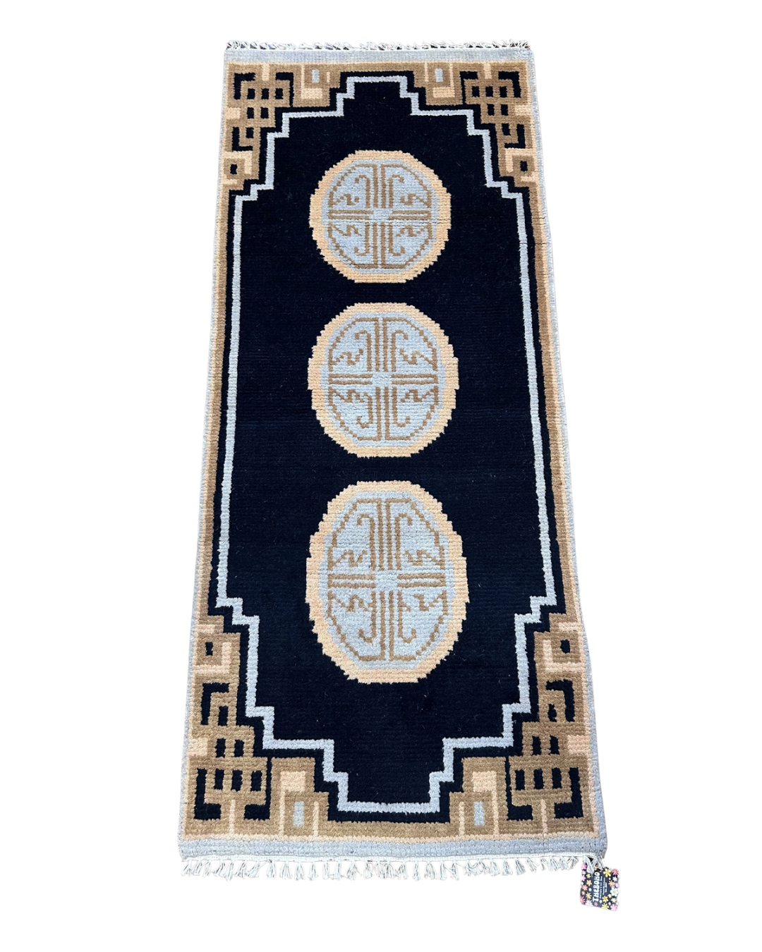 Turkish Wool Rug - 2.6FT x 6FT