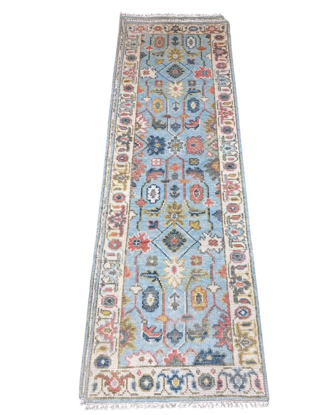 Turkish Wool Rug - 2.6FT x 8FT