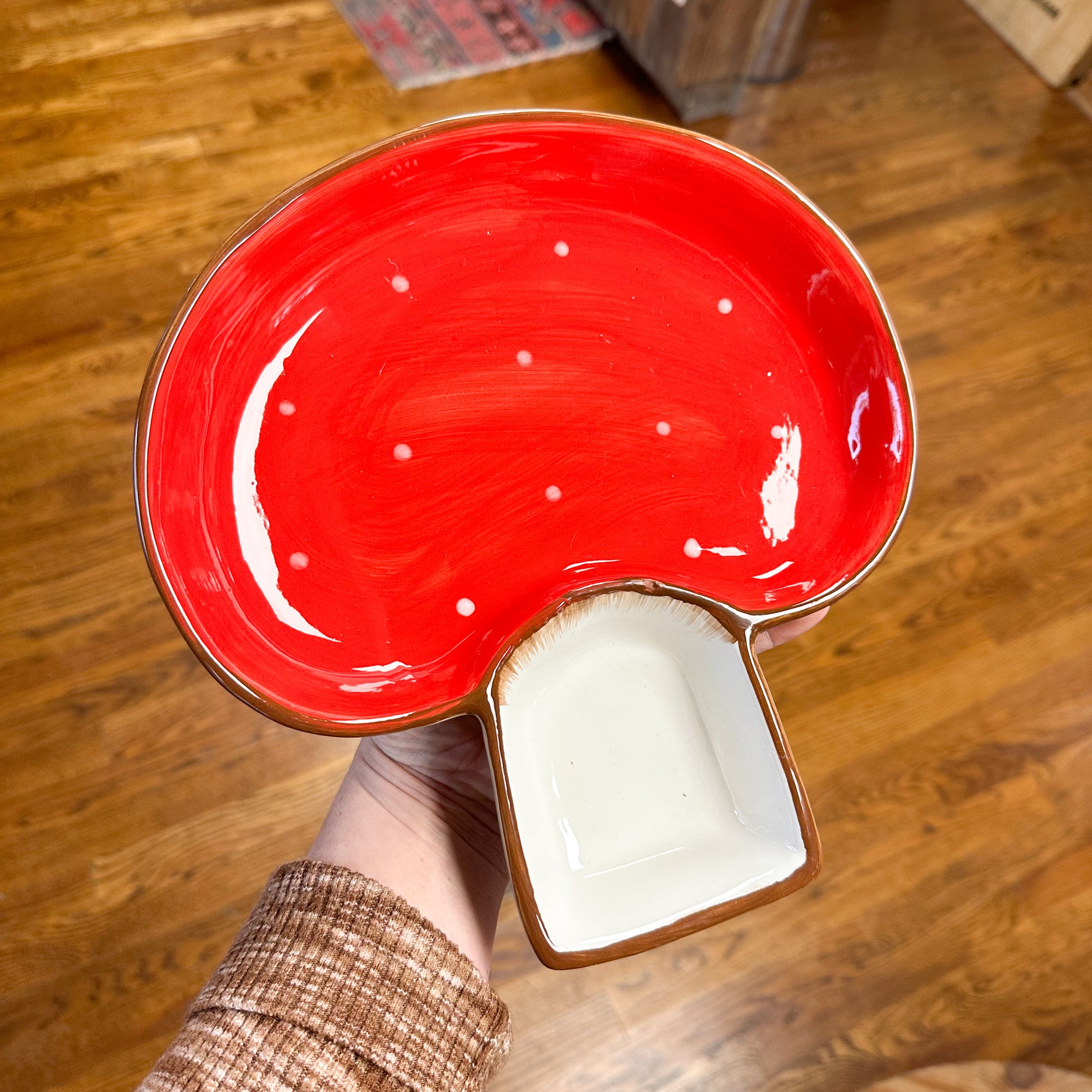 Mushroom Serving Tray.