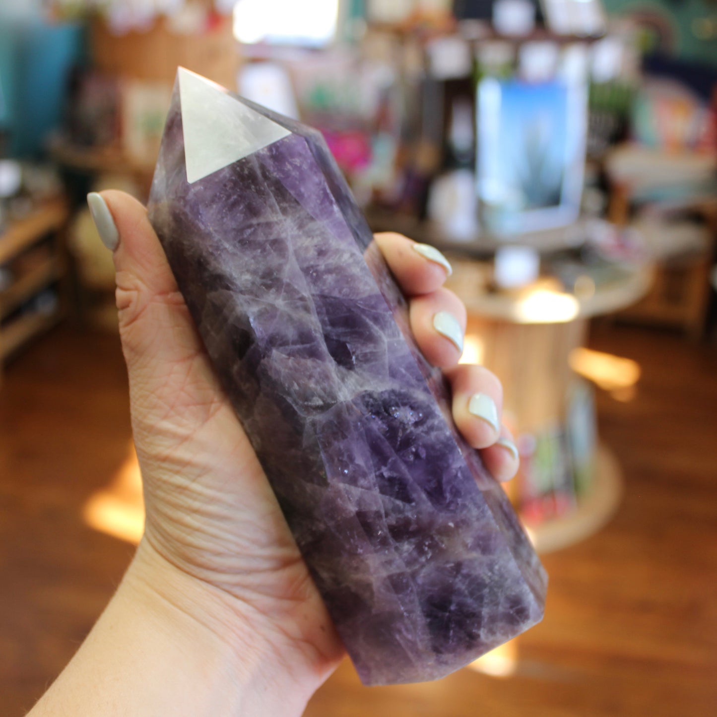 XL Amethyst Crystal Point.