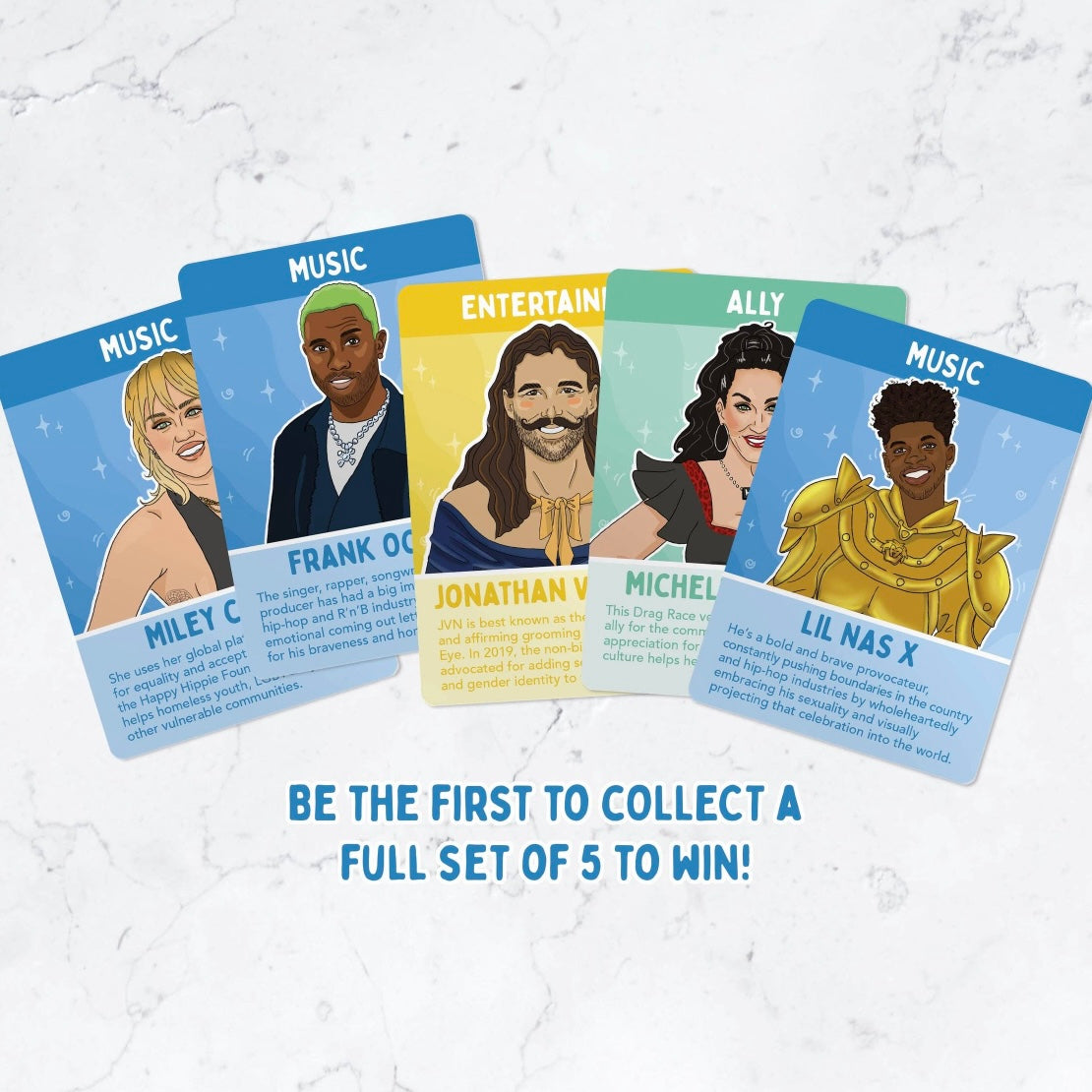 Loud & Proud Pride Card Game.