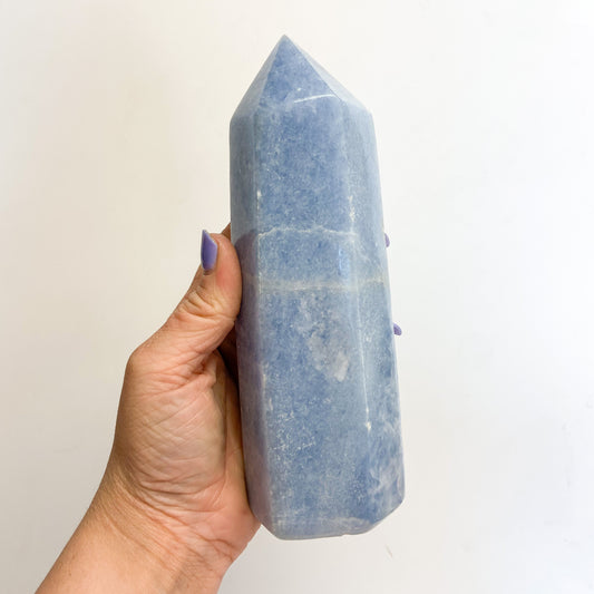 Celestite Crystal Point.