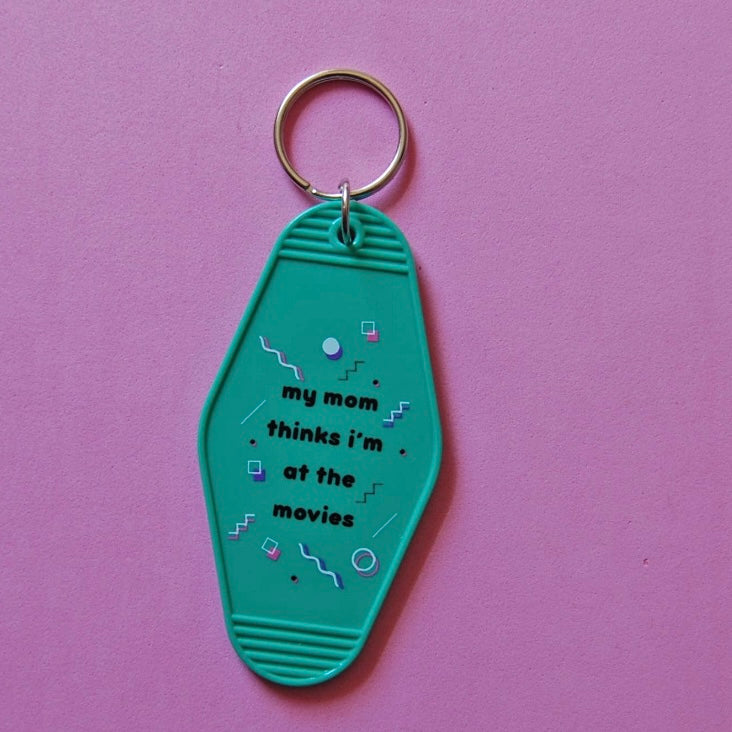 At The Movies Keychain.