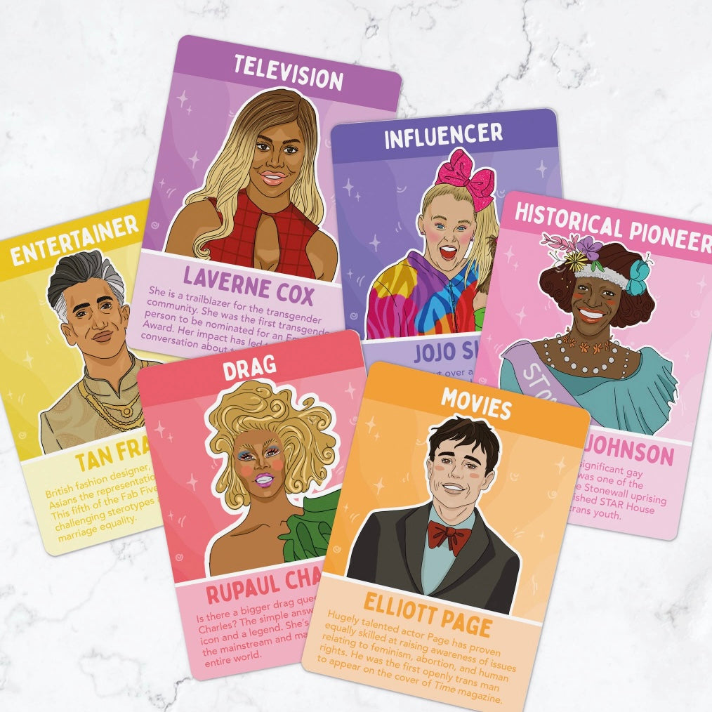 Loud & Proud Pride Card Game.