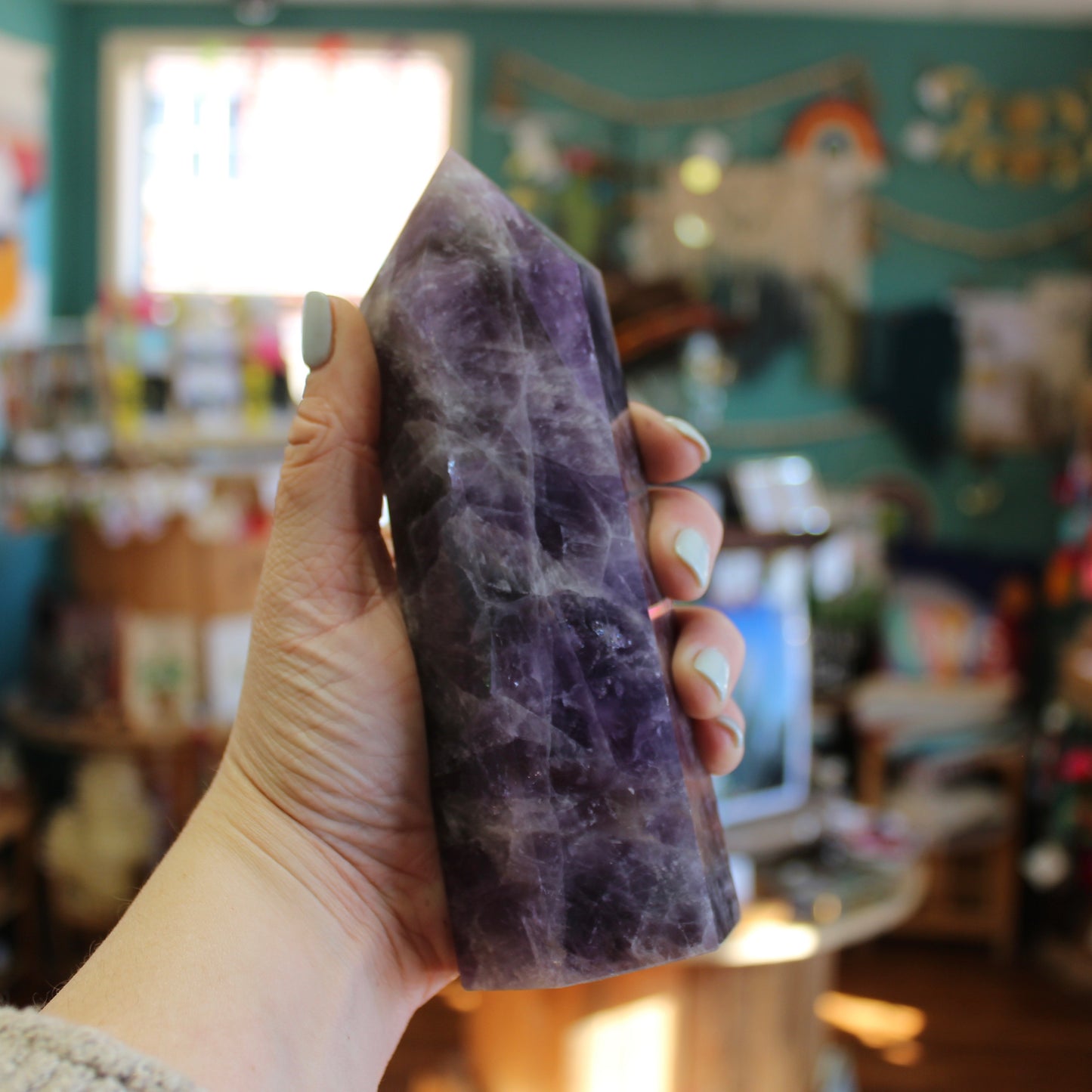 XL Amethyst Crystal Point.