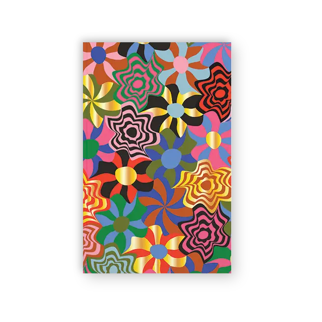Candytuft Soft Touch Lay Flat Notebook