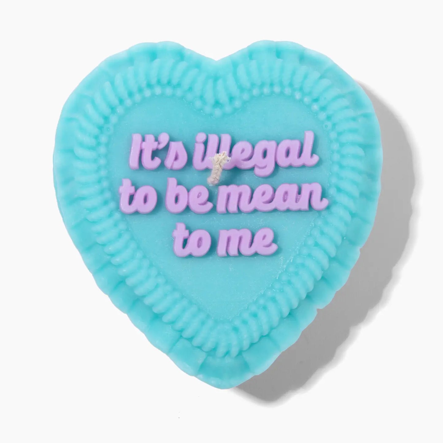 Retro Cake Candle - It’s illegal to be mean to me