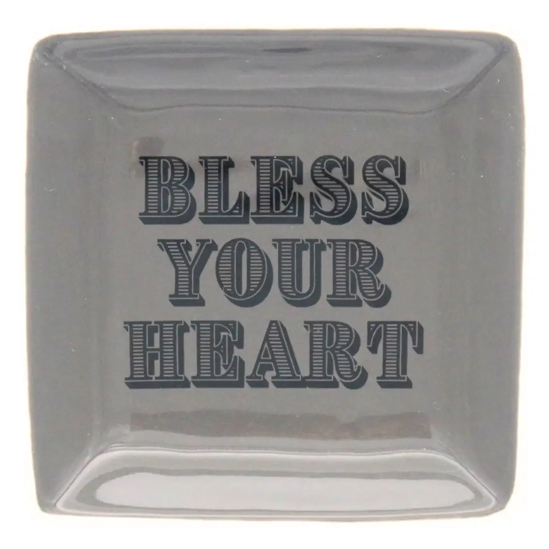 Bless Your Heart Ceramic Trinket Tray.
