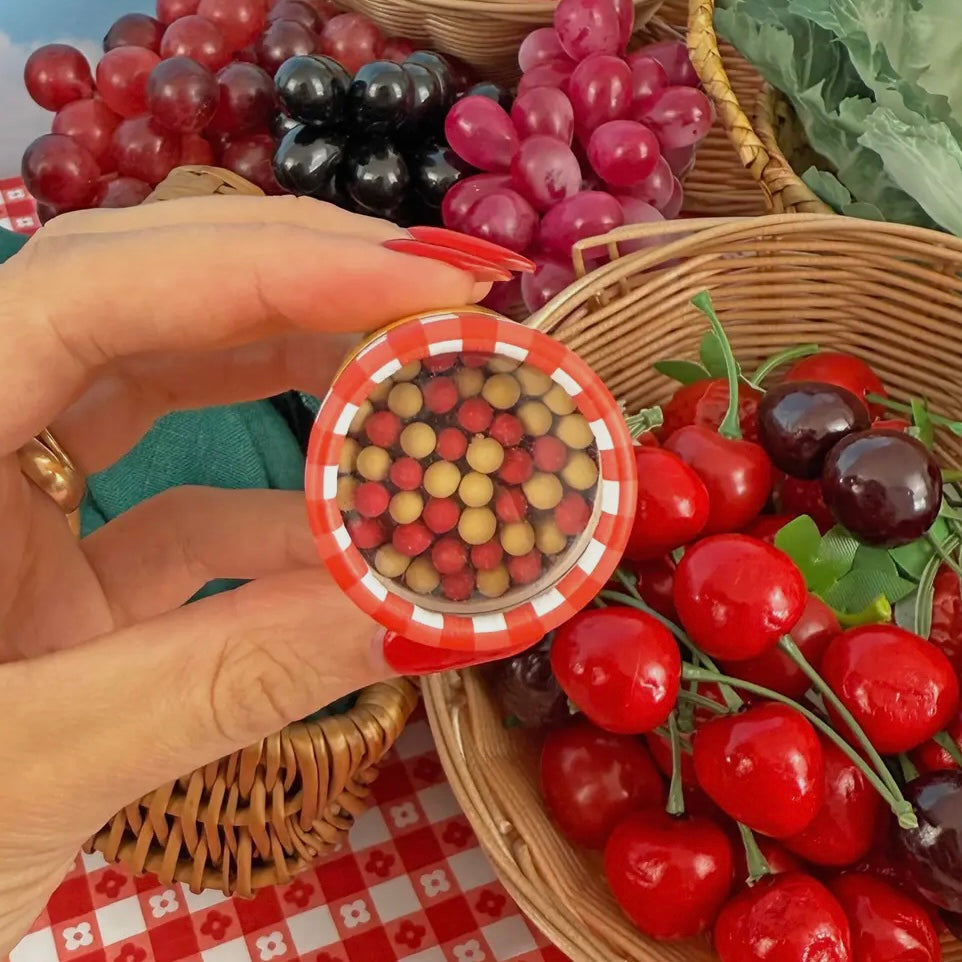 Canned Tomato Match Jar