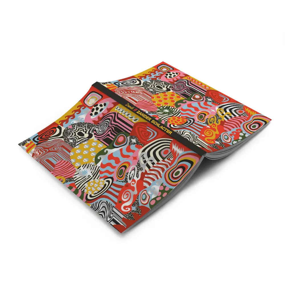 Golden Hour Soft Touch Lay Flat Notebook