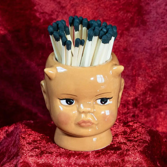 Devil Head Dorothy Match Striker & Holder.