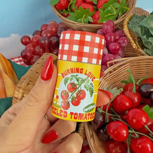 Canned Tomato Match Jar