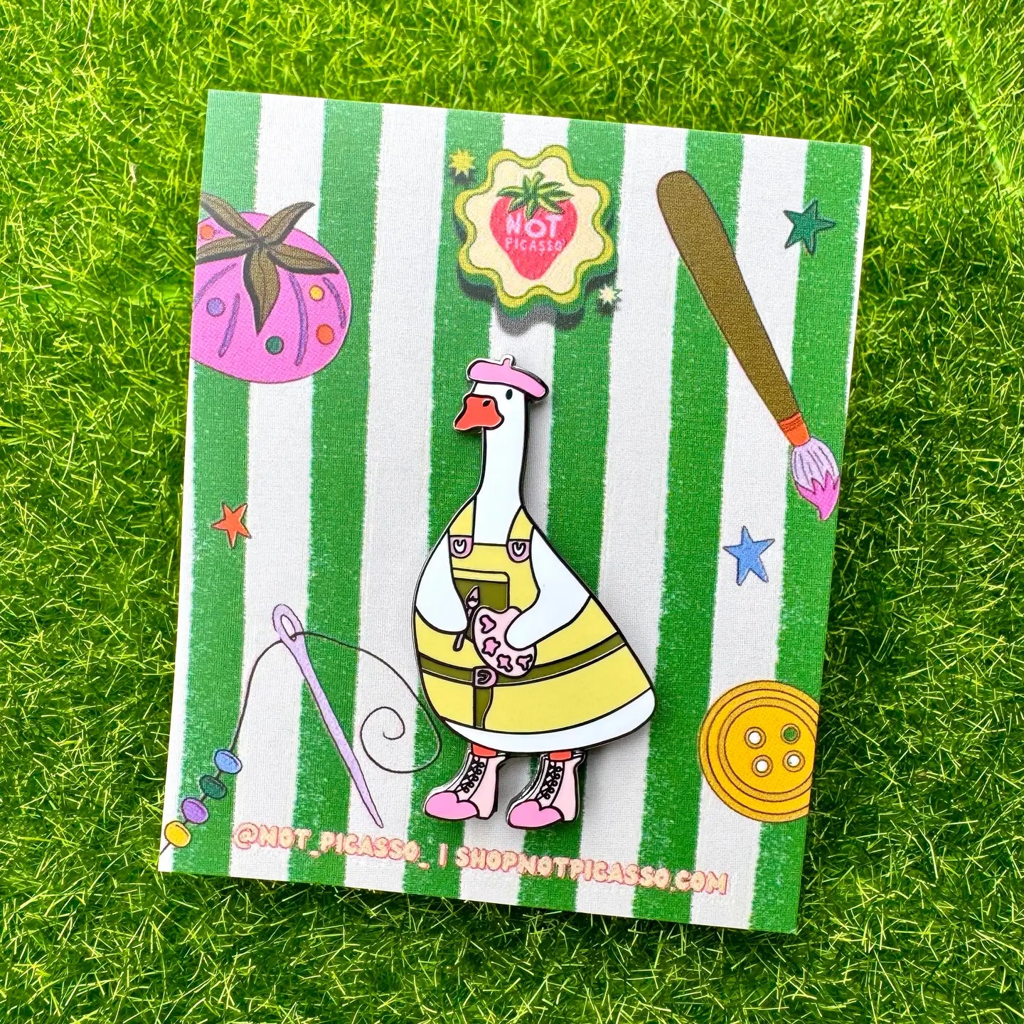 Vincent Van Goose Enamel Pin
