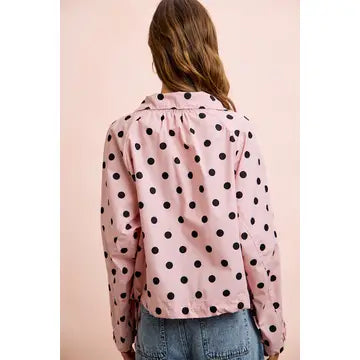 Polka Dot Windbreaker.