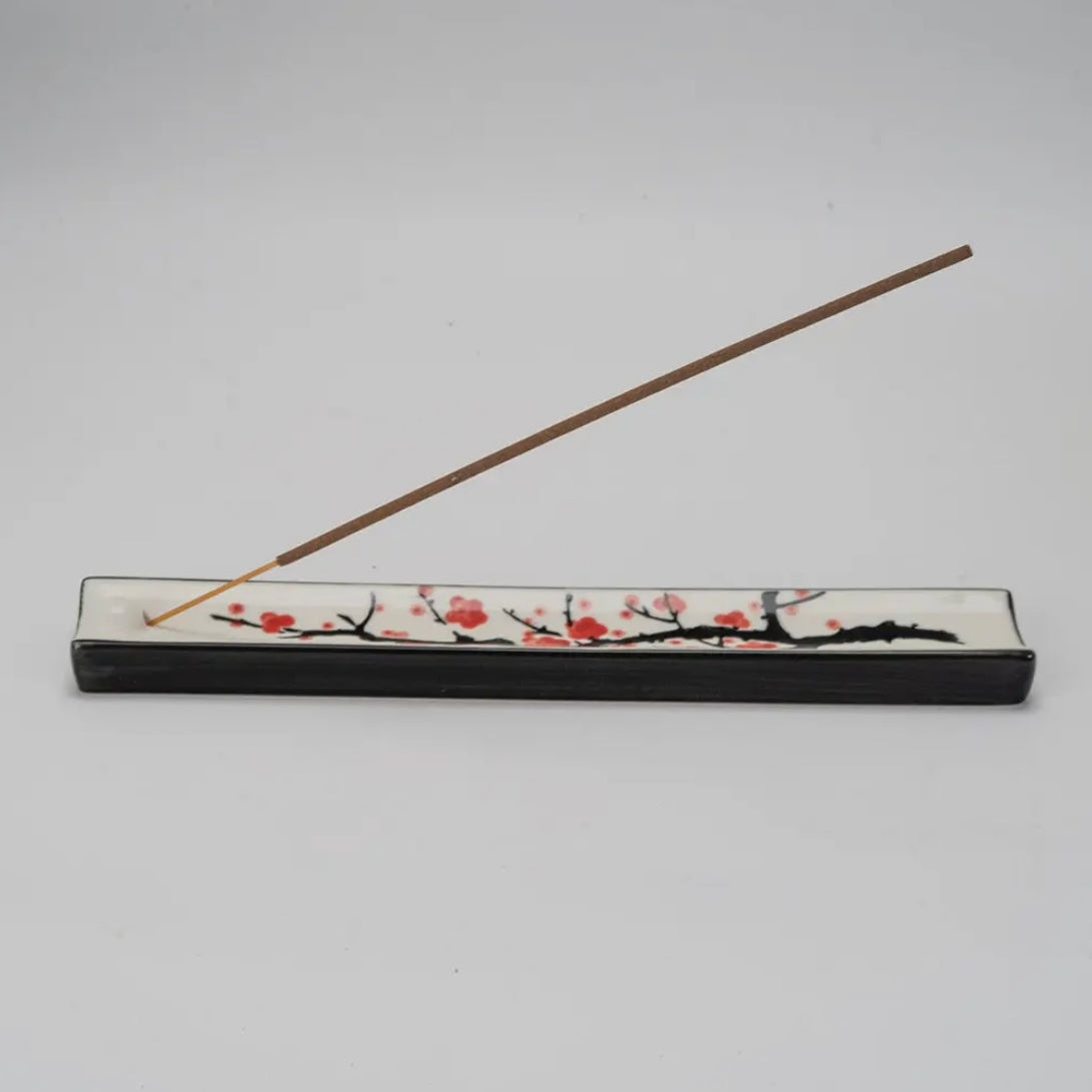 Ceramic Incense Burner - Cherry Blossom