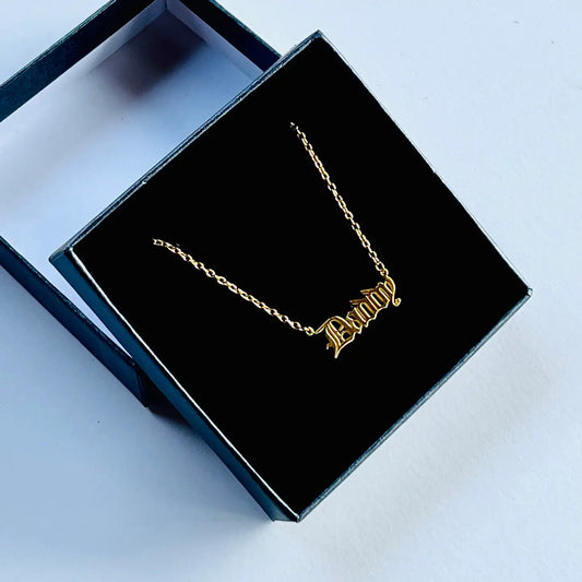 Daddy Necklace - Gold