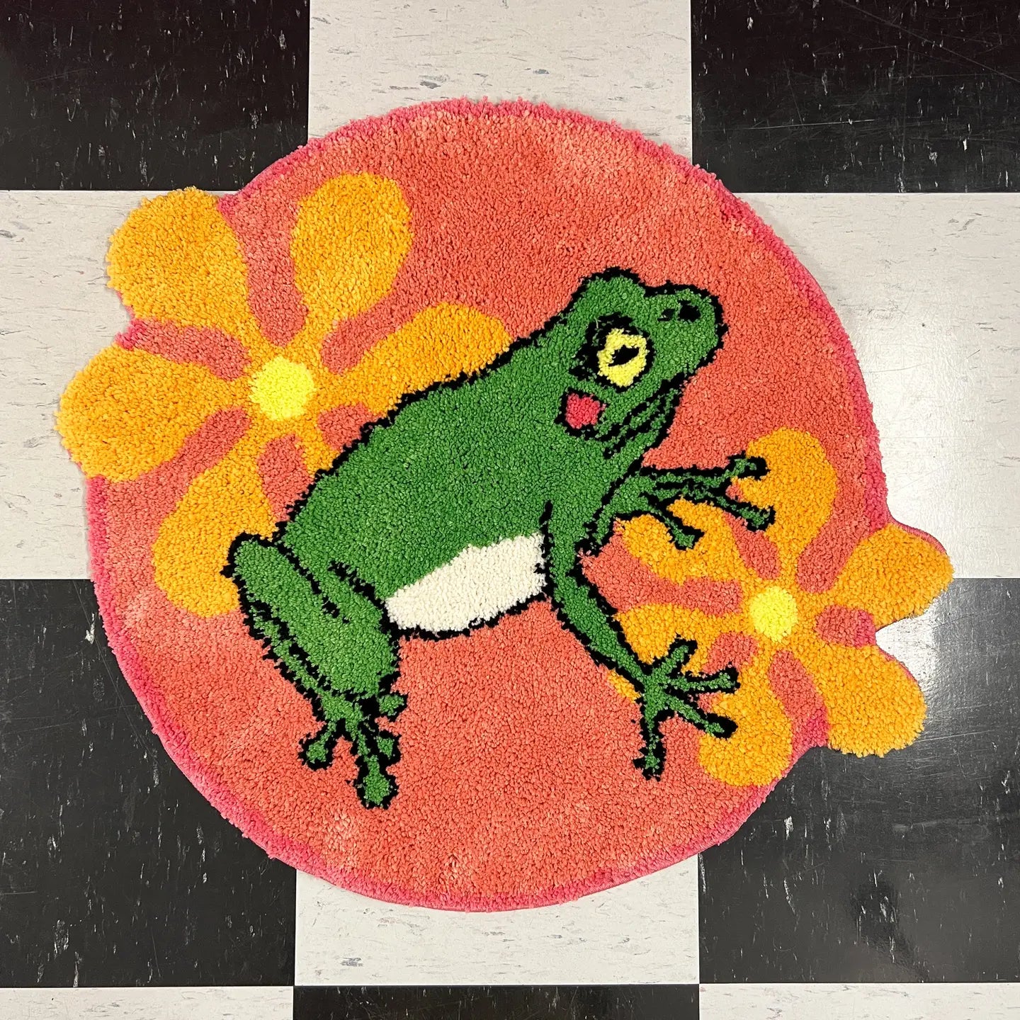 Frog Rug.