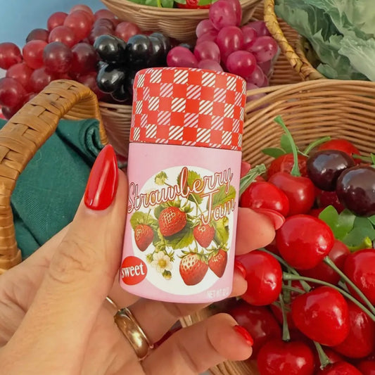 Strawberry Jam Match Jar