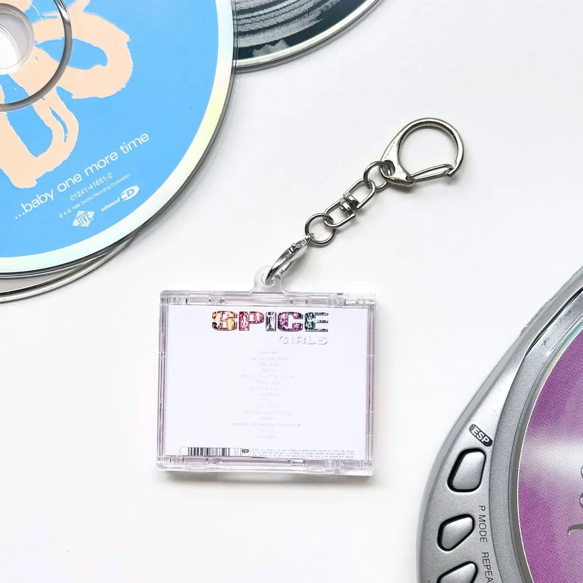 Hit Clips Keychain - Wannabe - Spice Girls