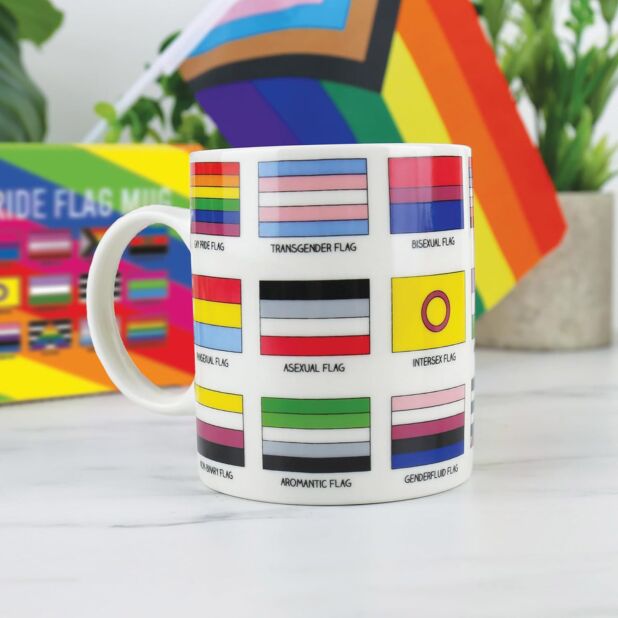 Pride Flag Mug.