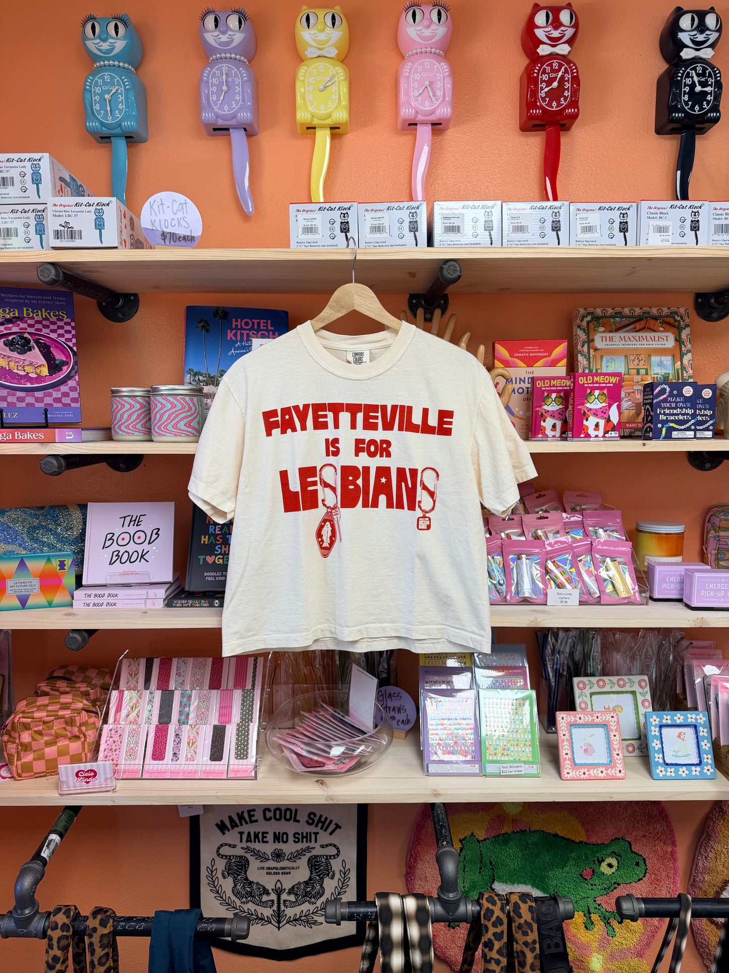 Fayetteville Is For Lesbians Tee By Pretty Good Neighbors