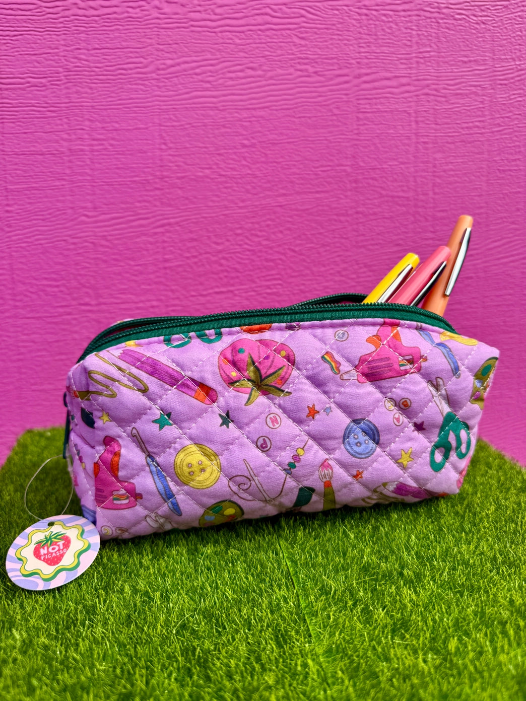 Arts and Crafts Pencil Pouch.