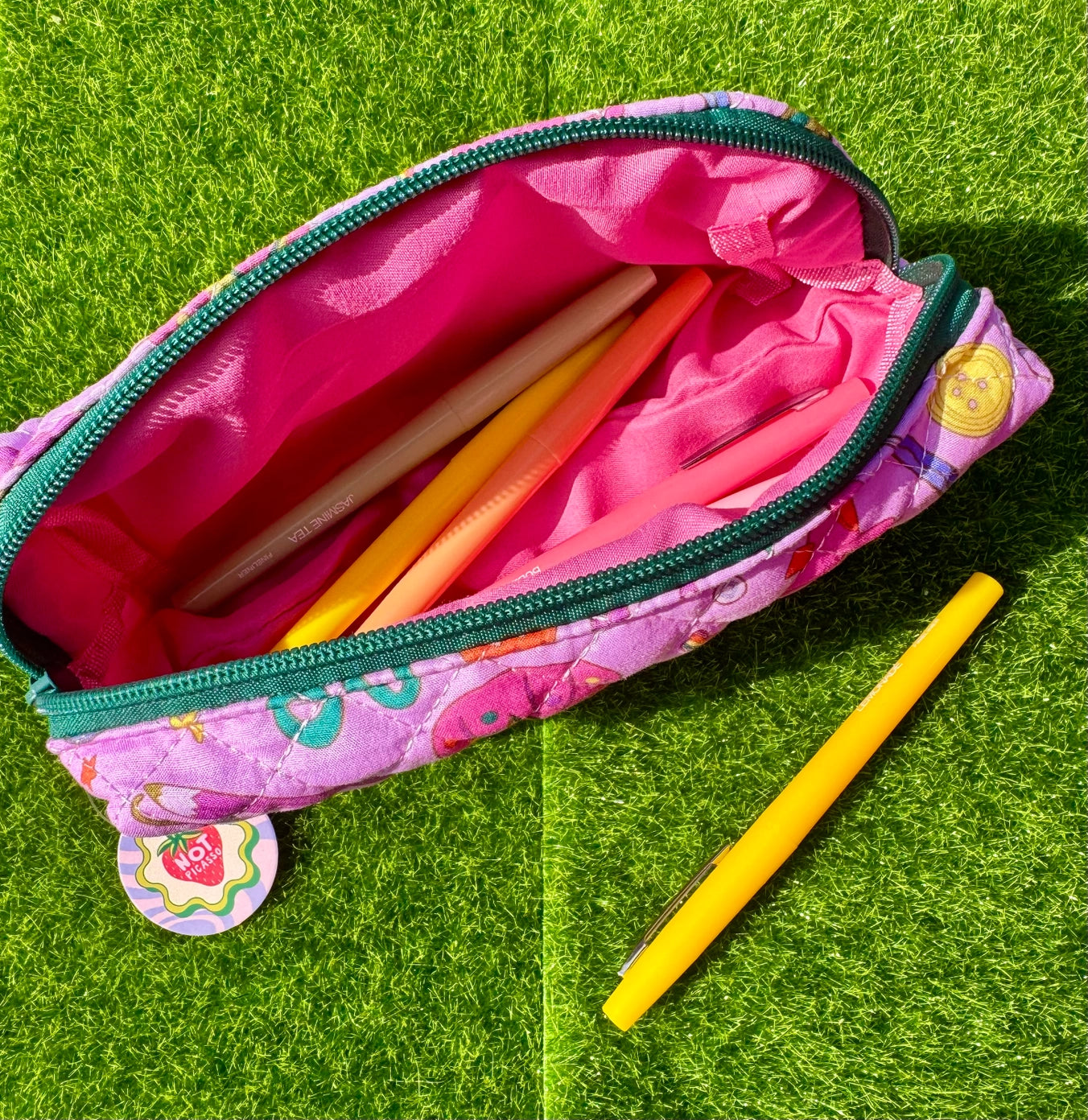 Arts and Crafts Pencil Pouch.