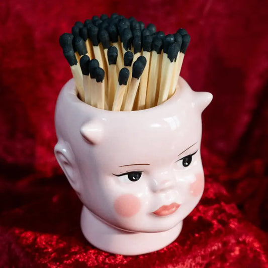 Devil Head Ethel Match Striker & Holder
