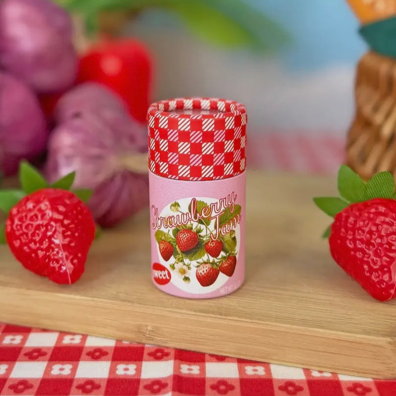 Strawberry Jam Match Jar