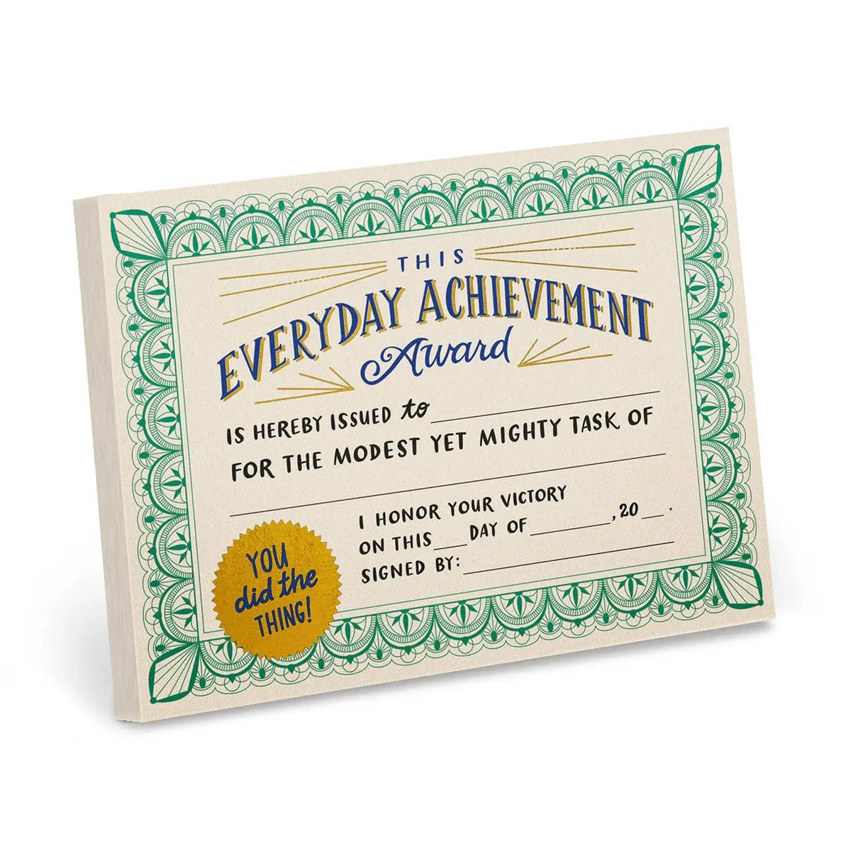 Everyday Achievements Notepad
