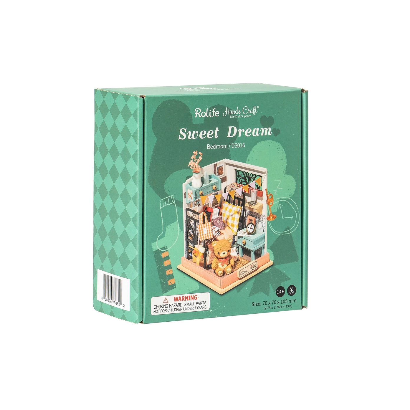 DIY Miniature House Kit: Sweetsreams Bedroom