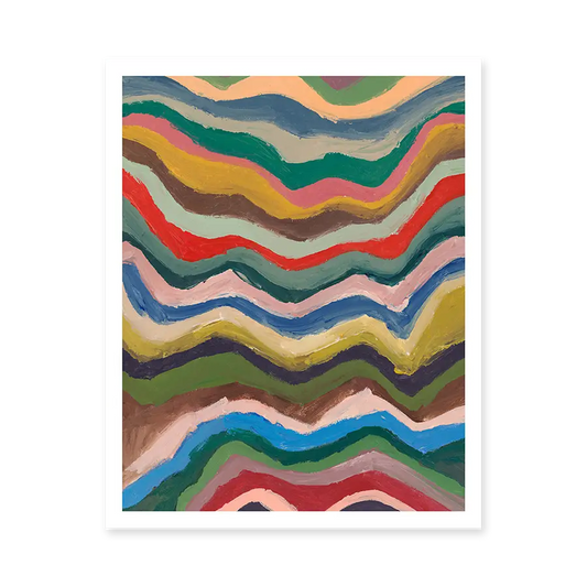 Pulse Abstraction Print