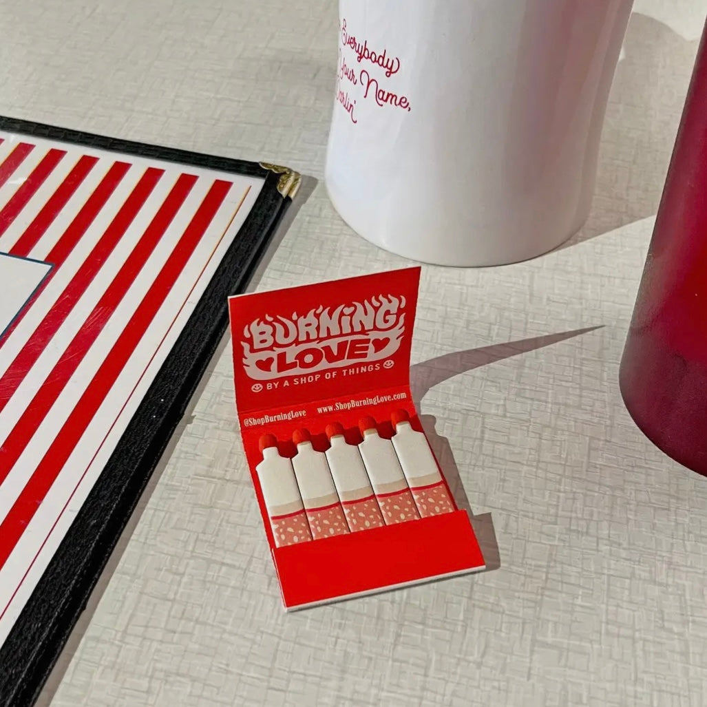 Burning Love Matchbook