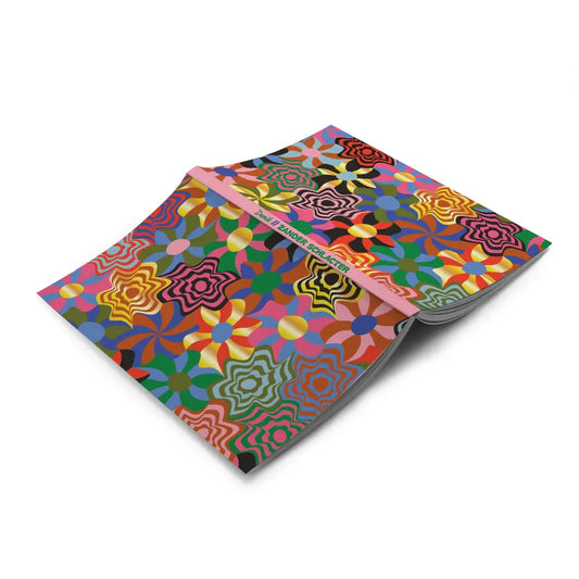 Candytuft Soft Touch Lay Flat Notebook