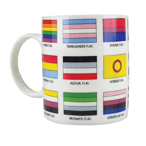 Pride Flag Mug.