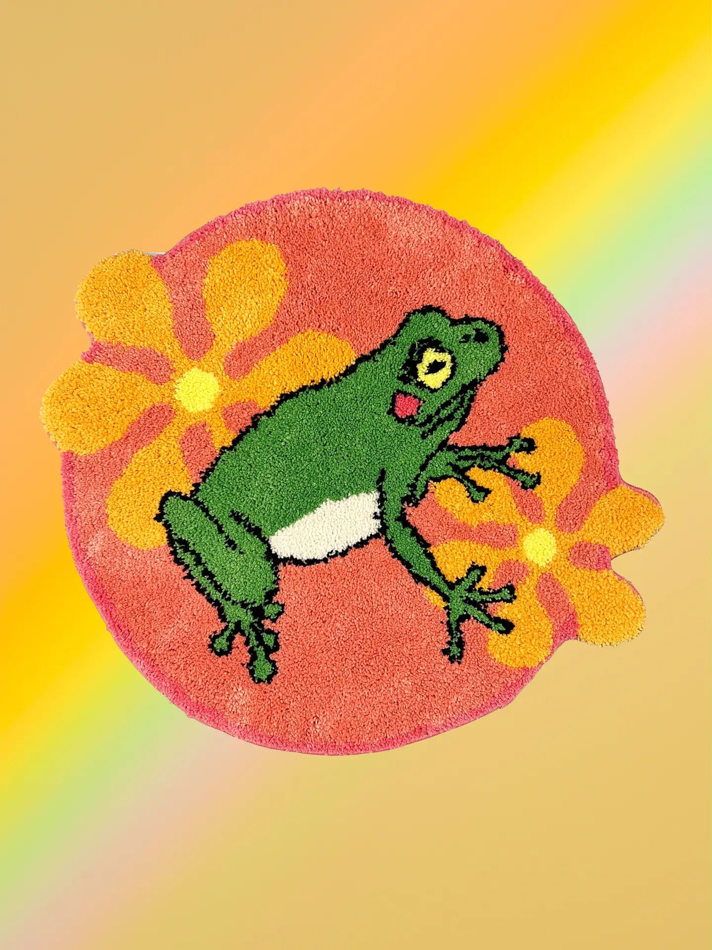 Frog Rug.