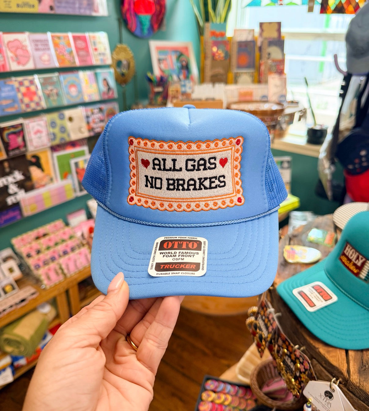 Smoke Show Embroidered Hat.