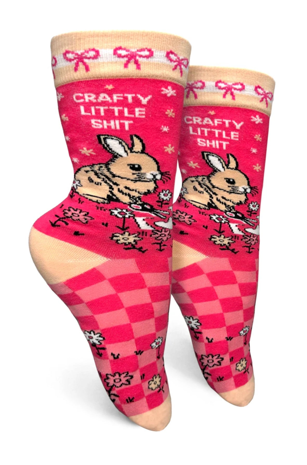 Crafty Little Shit Socks