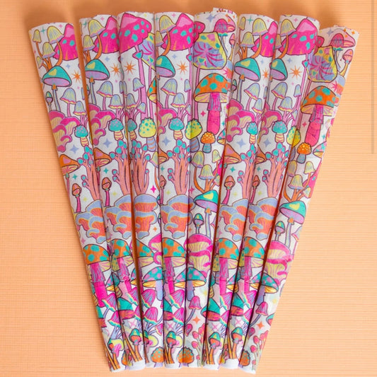 Colorful Mushroom Cones (8-pack)